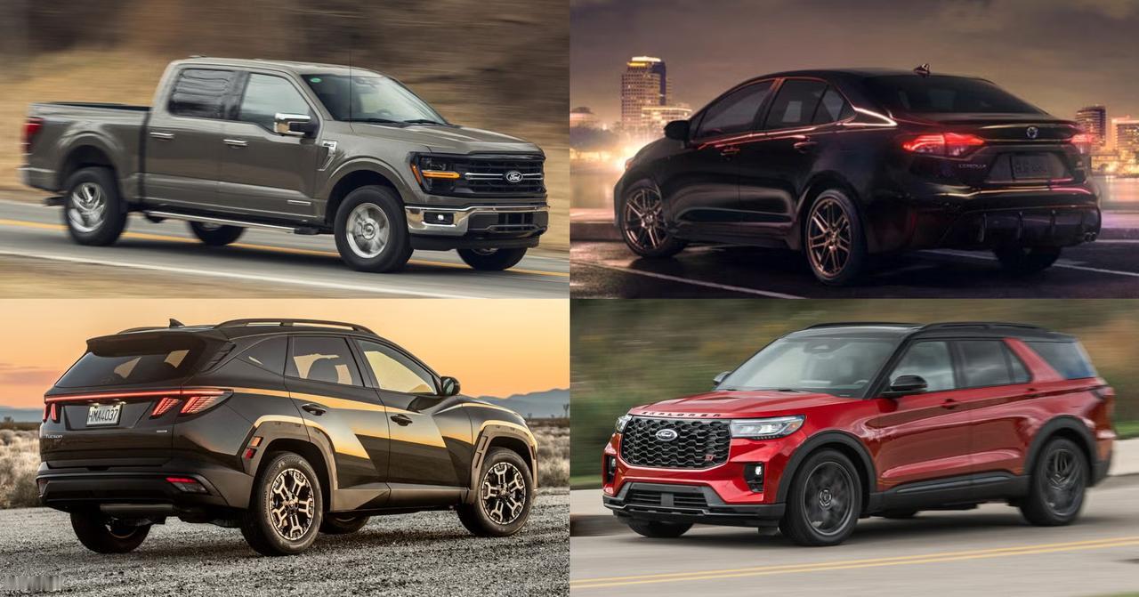 臭臭美国卖得好的都是什么车2025年美国轻型汽车品牌销量排行，有感而发念叨两句