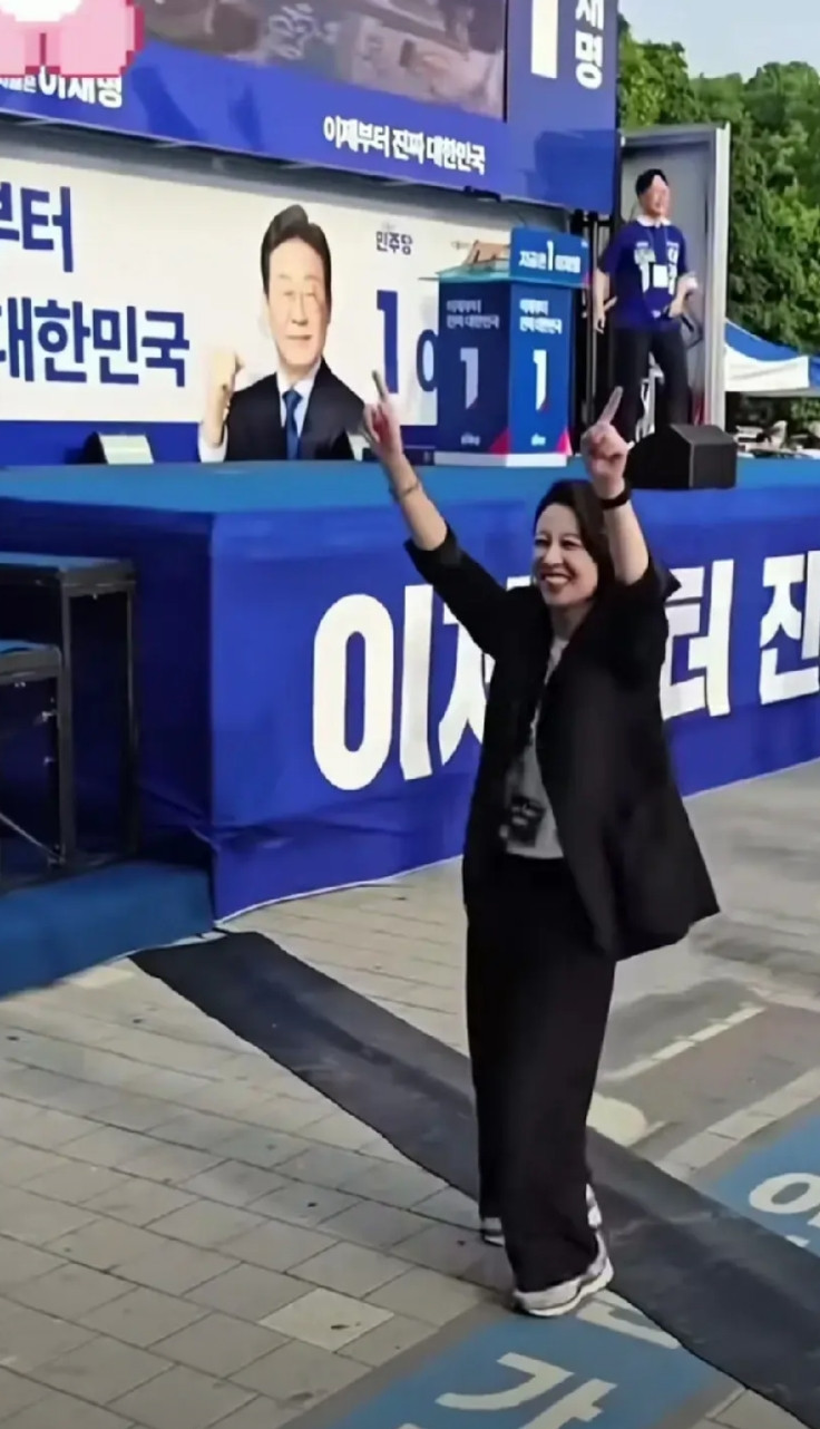 当选的他，跳舞的你，高兴的她们原以为李在明会提名她当总统办的发言人！没想到首