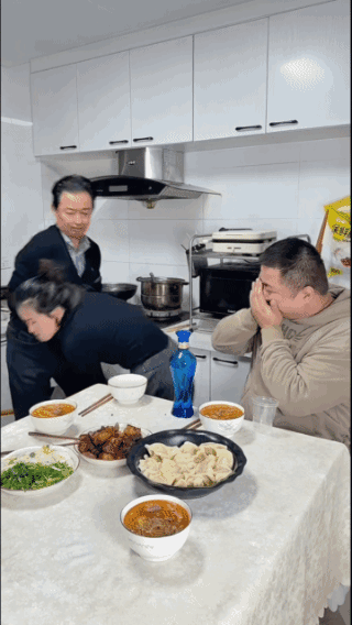 老丈人是真打呀！