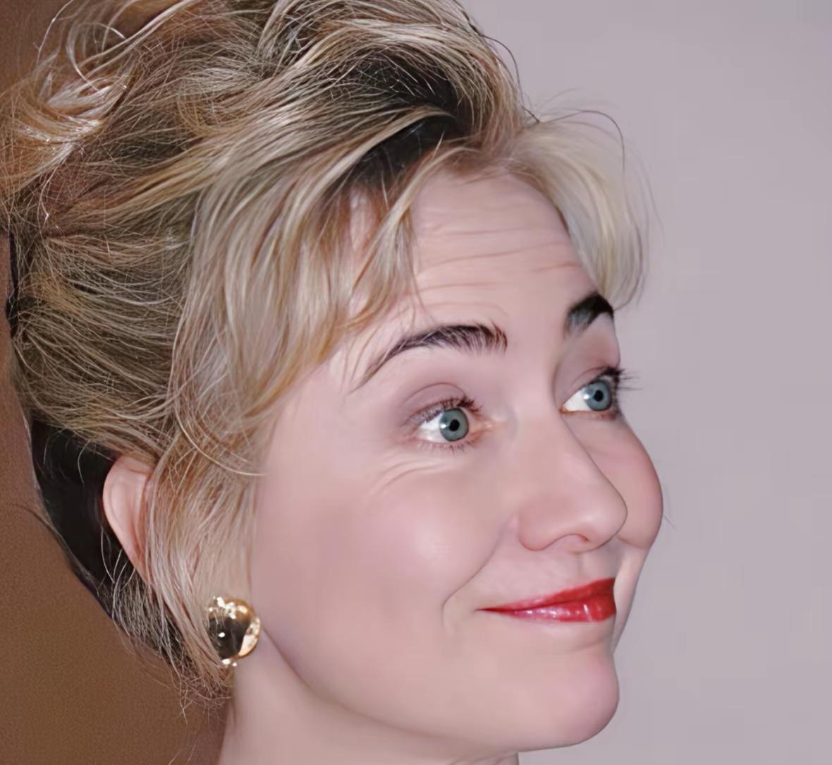 希拉里老了，颜值反而更胜一筹了！为何？因为她的气质和气场，随着年龄更出彩，特别