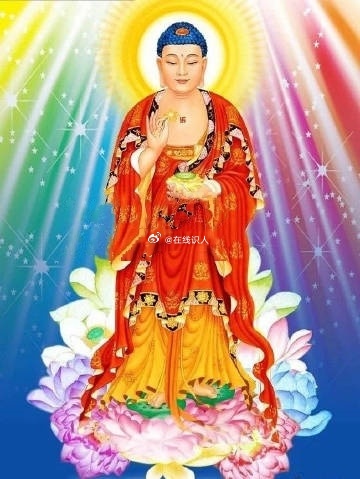 无量光照耀，无量寿绵长。一声阿弥陀佛，斩断所有晦气。接下来的日子，全是无病无灾的