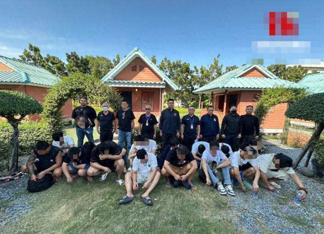 曼谷市警方抓获17名大国籍人员！17人且均未持有护照，其中12人没有任何泰国