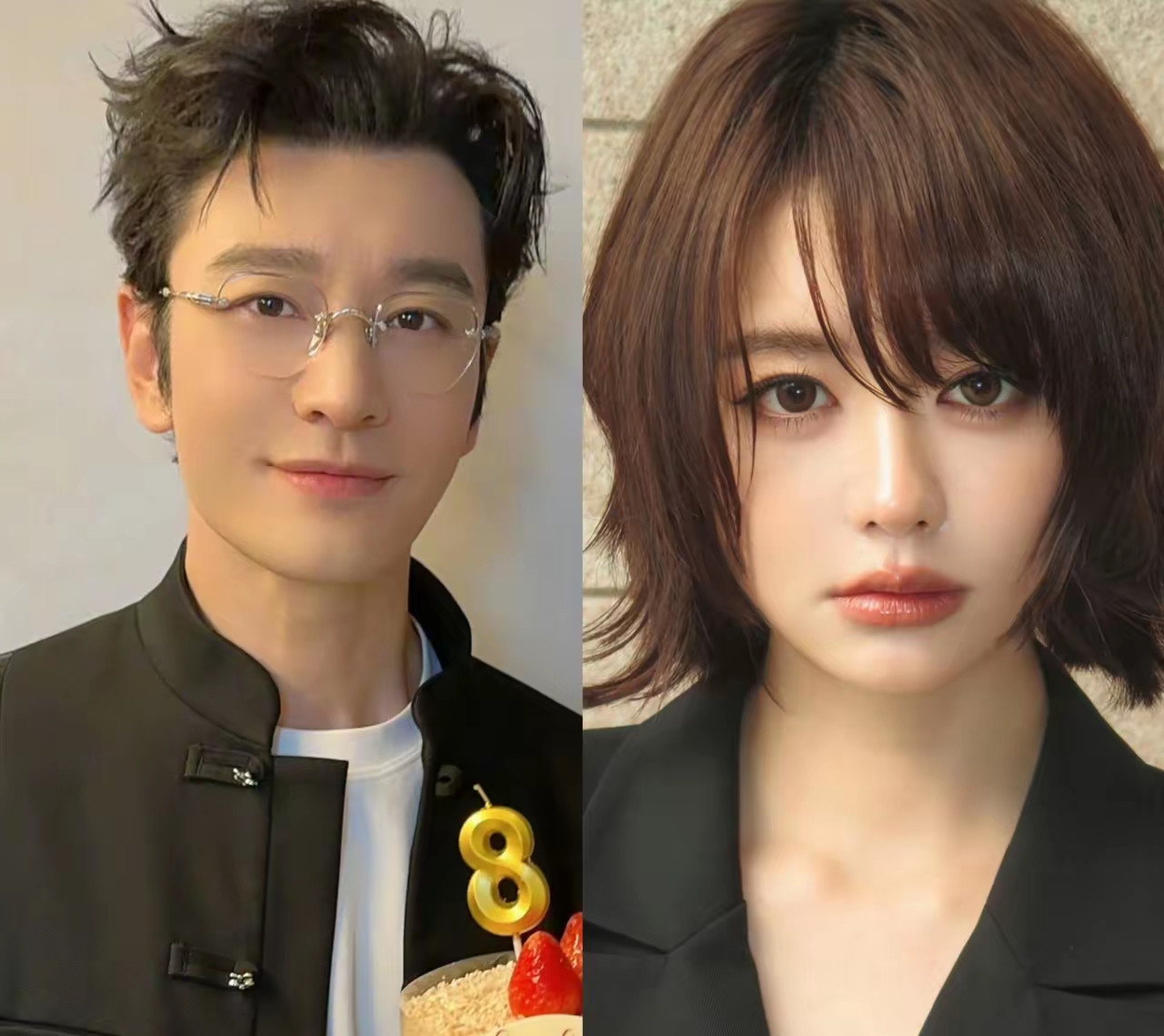 黄晓明选艺人这眼光，十年如一日专一啊！黄晓明公司又签新人了！这次是一位叫白翊