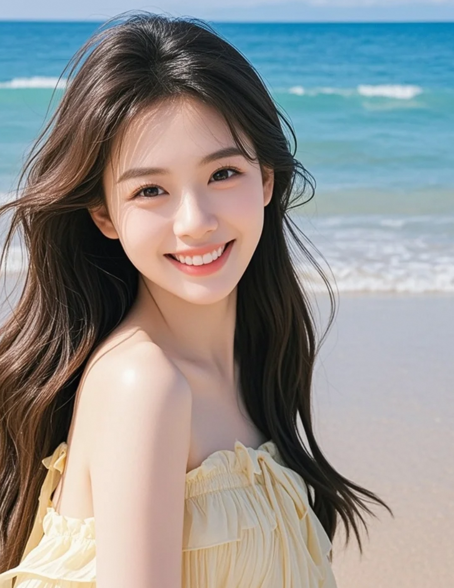 海浪一拍一合，像在给我打节奏