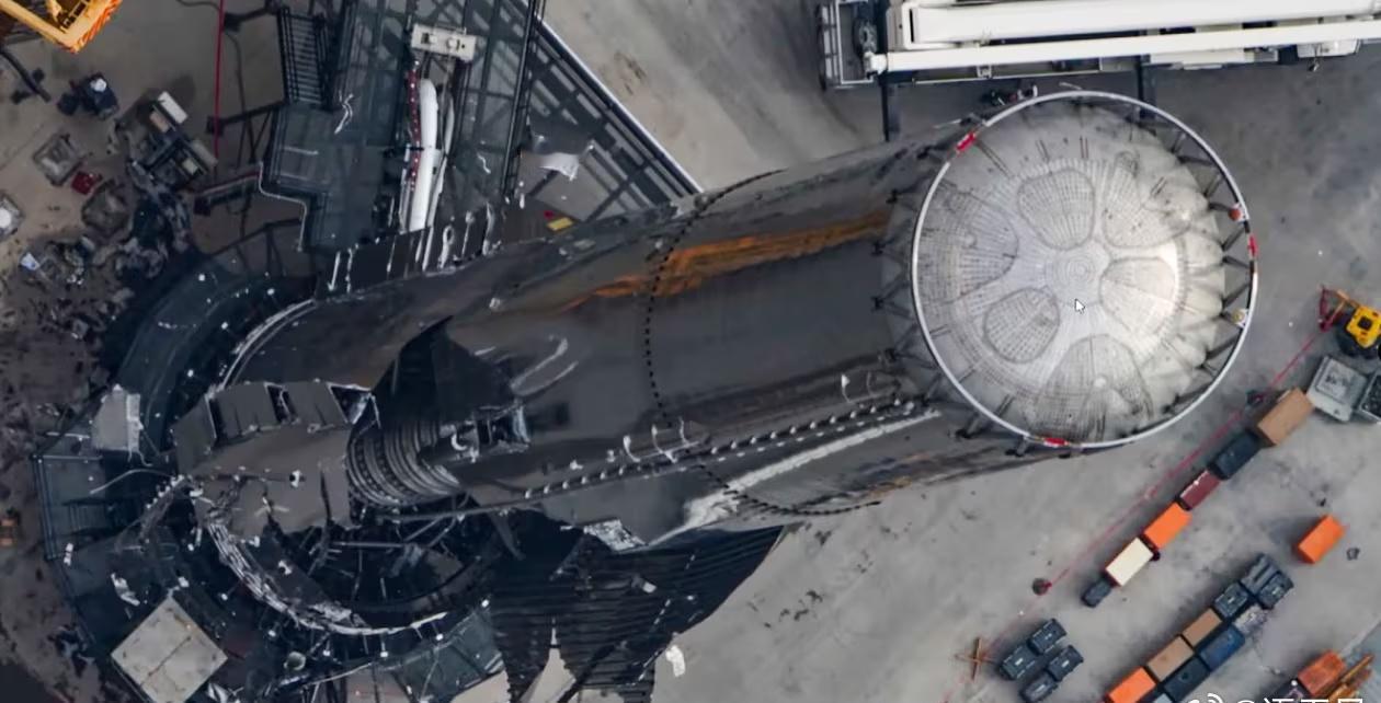 spacexB18更多角度航拍图。​​​