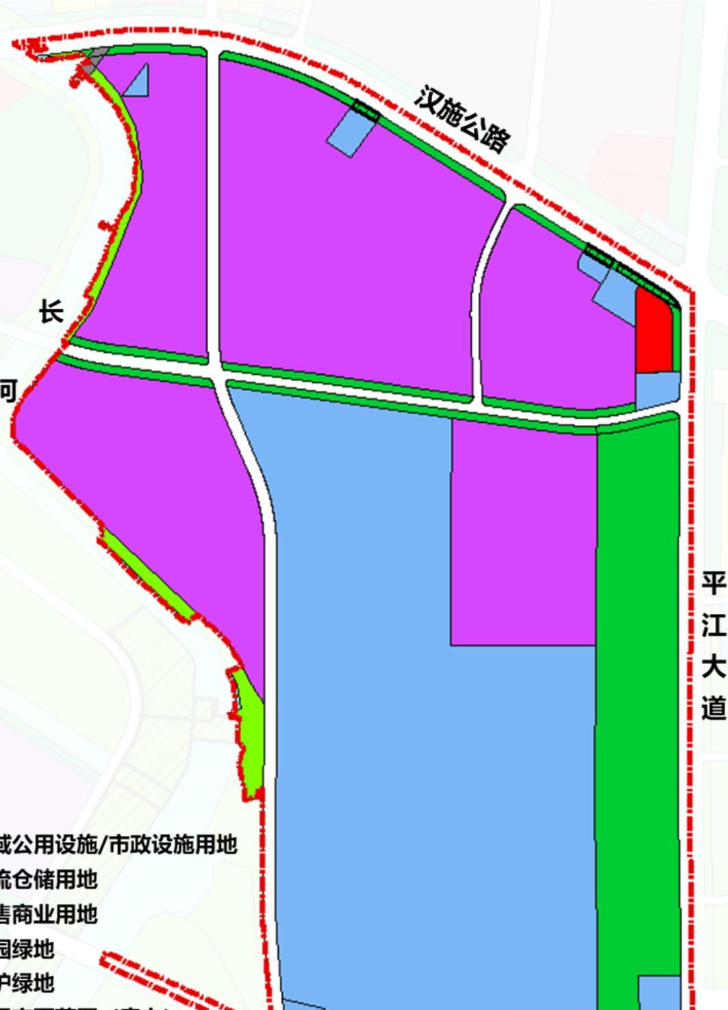 长江新区发布规划修改方案，涉及原新洲区D0106单元，面积约284.40公顷。