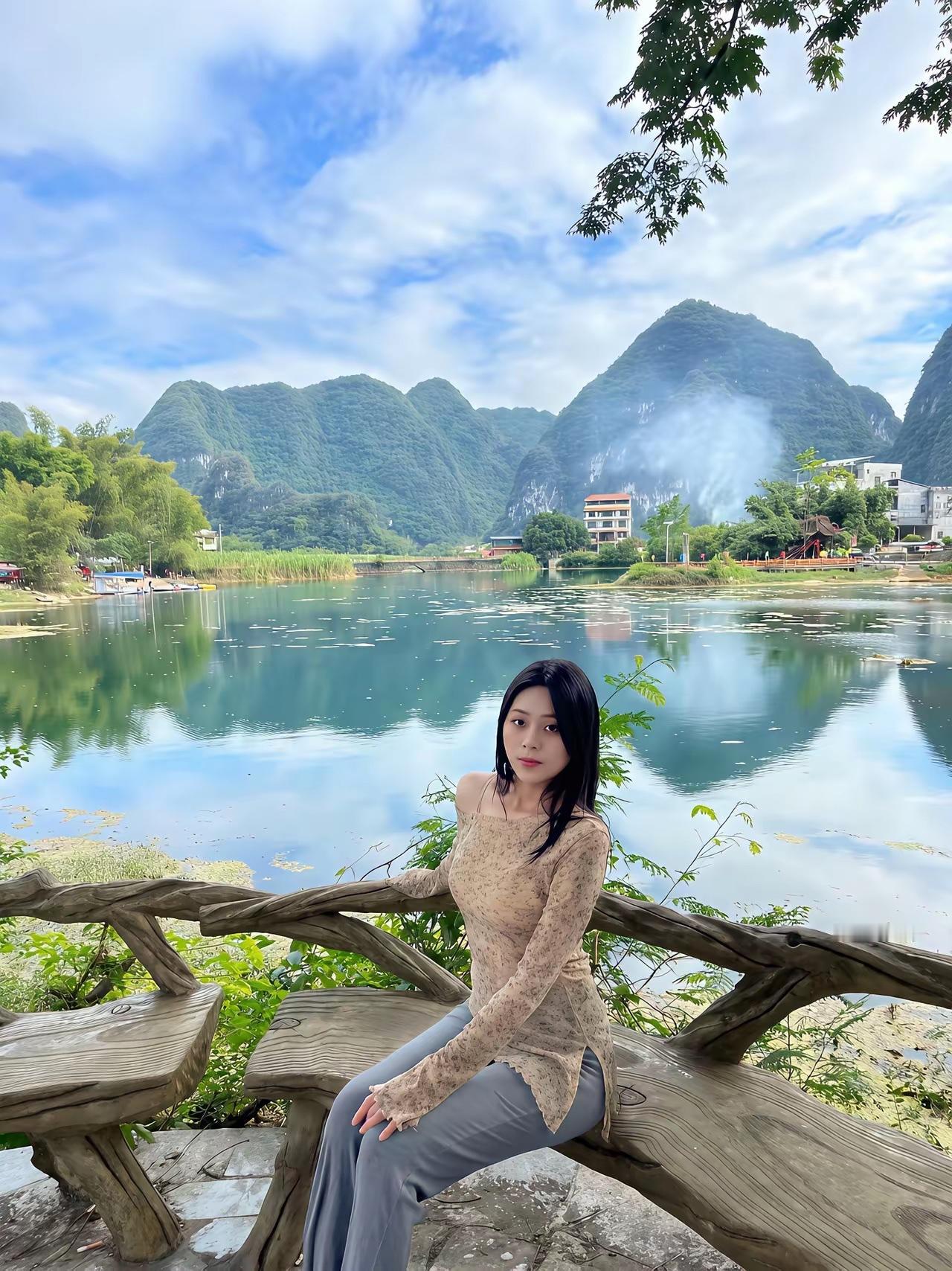 分享一张你在户外运动的照片