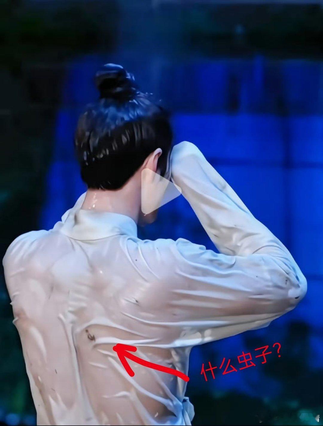 藏海传大冷天在不知道有没有蚂蝗的臭水沟，贴片差点窒息了，每部戏付出比别人几百倍的