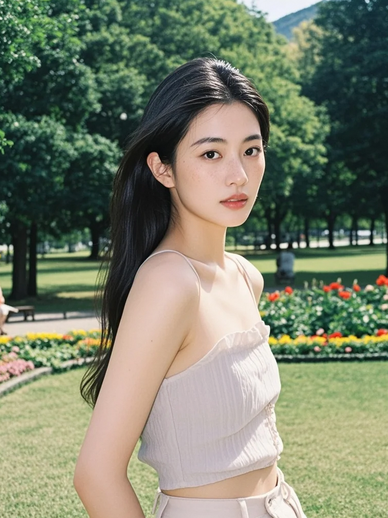 色彩斑斓的公园，你是最和谐的色调