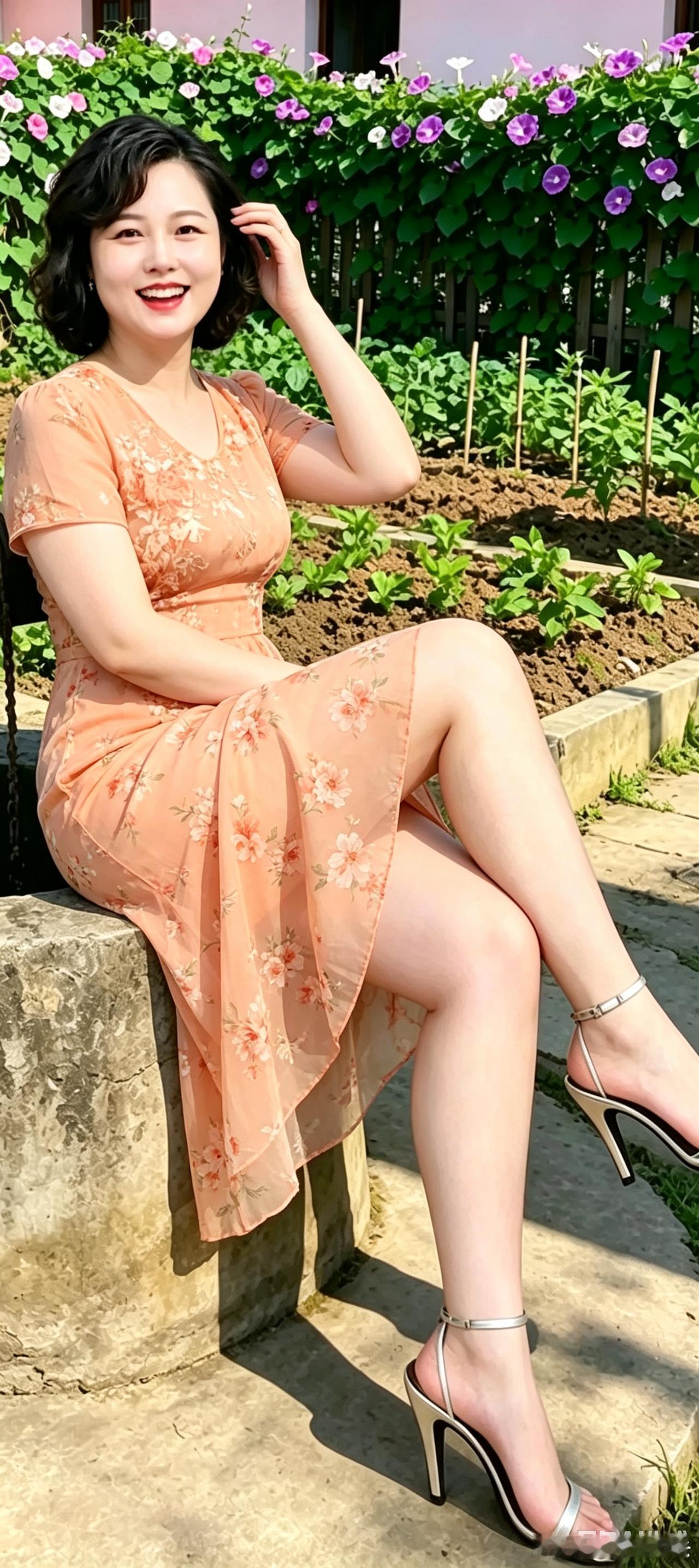 小院花墙之下，感受乡村慢节奏时光寻到一处安静农家小院，我躲开拥挤景区过来散