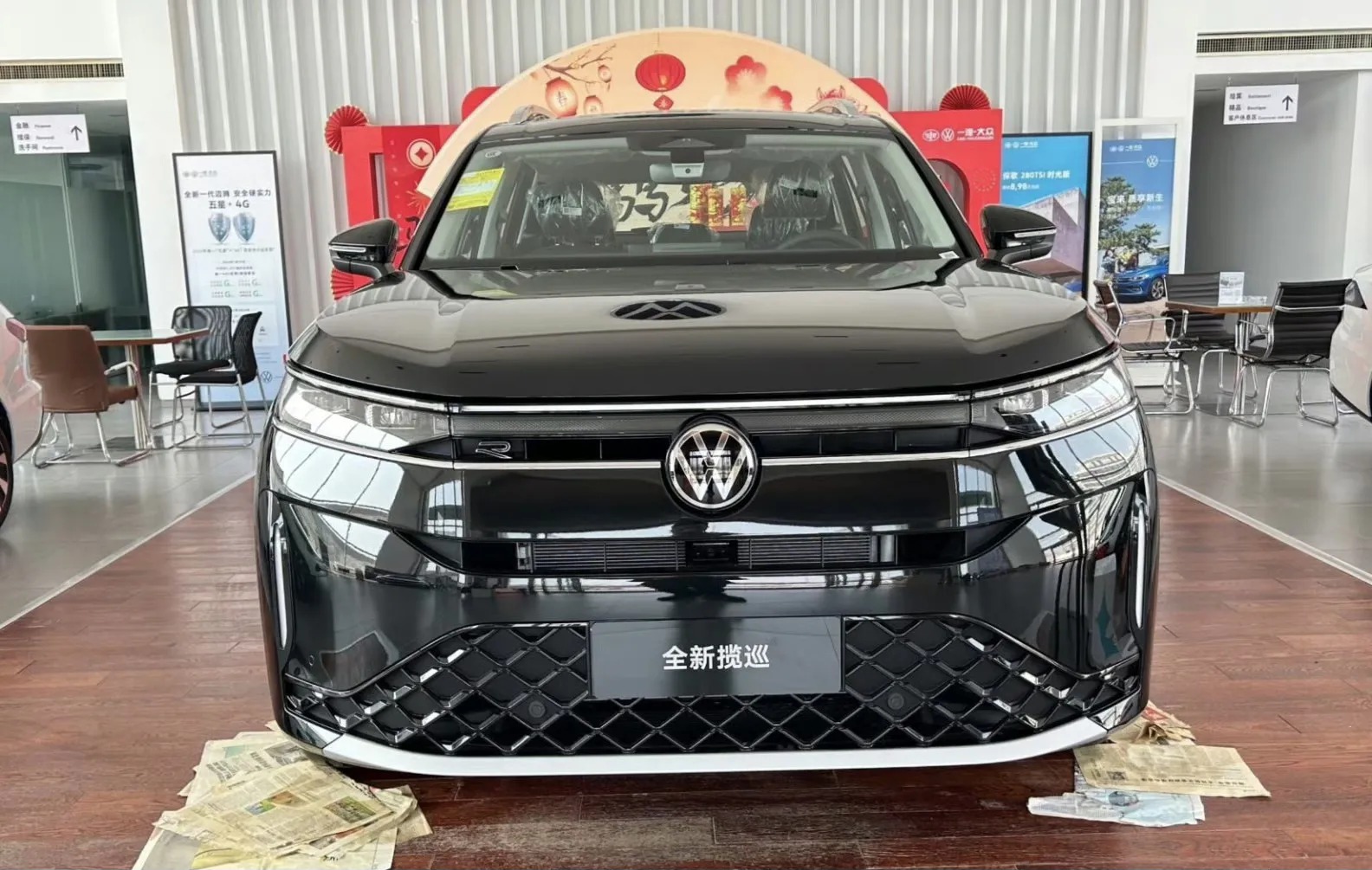 全新揽巡450的外观，是德系硬核设计的直观表达，没有繁复堆砌，只用利落线条与大气