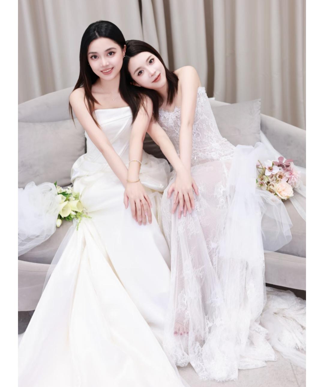 92年姐姐和95年妹妹一块儿出嫁，一个四婚一个二婚网友看了都纷纷留言:我还是单