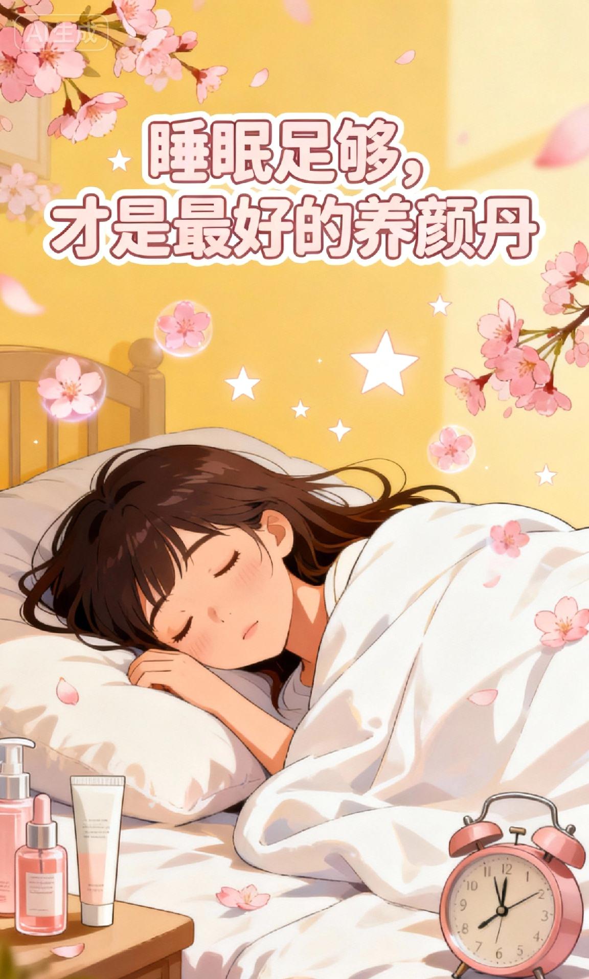 ˃̶͈ꇴ˂̶͈现在才知道，晚上睡眠足够了才是世界上最好的“养颜丹”