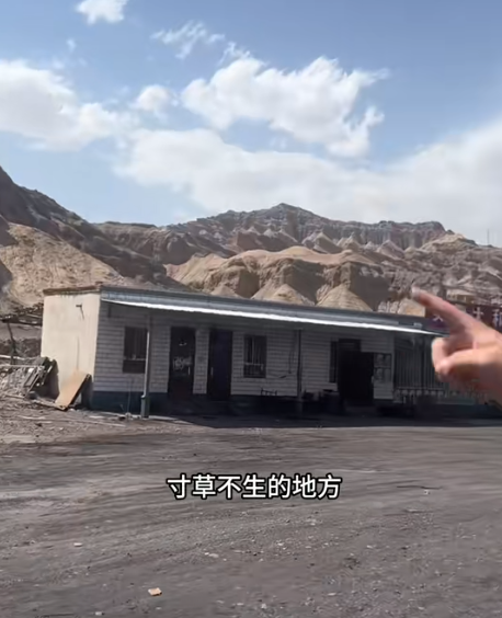 合肥一男子在新疆的戈壁滩上发现，路边竟开了一家安徽太和板面店，这也是附近唯一一家