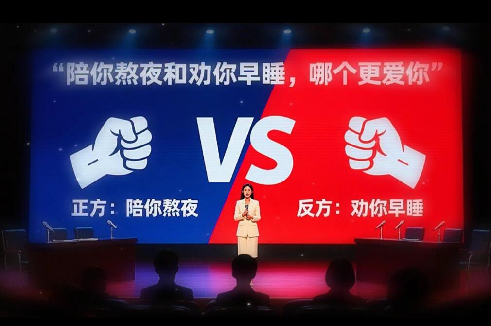 你们觉得陪你熬夜和劝你早睡，哪个更爱你？