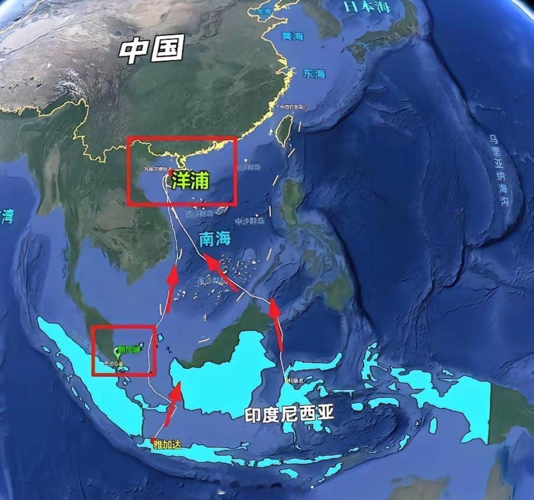 一些人没搞懂，以为只要还是路过新加坡就改变不了被卡脖子，真不是。你路过完全可以不