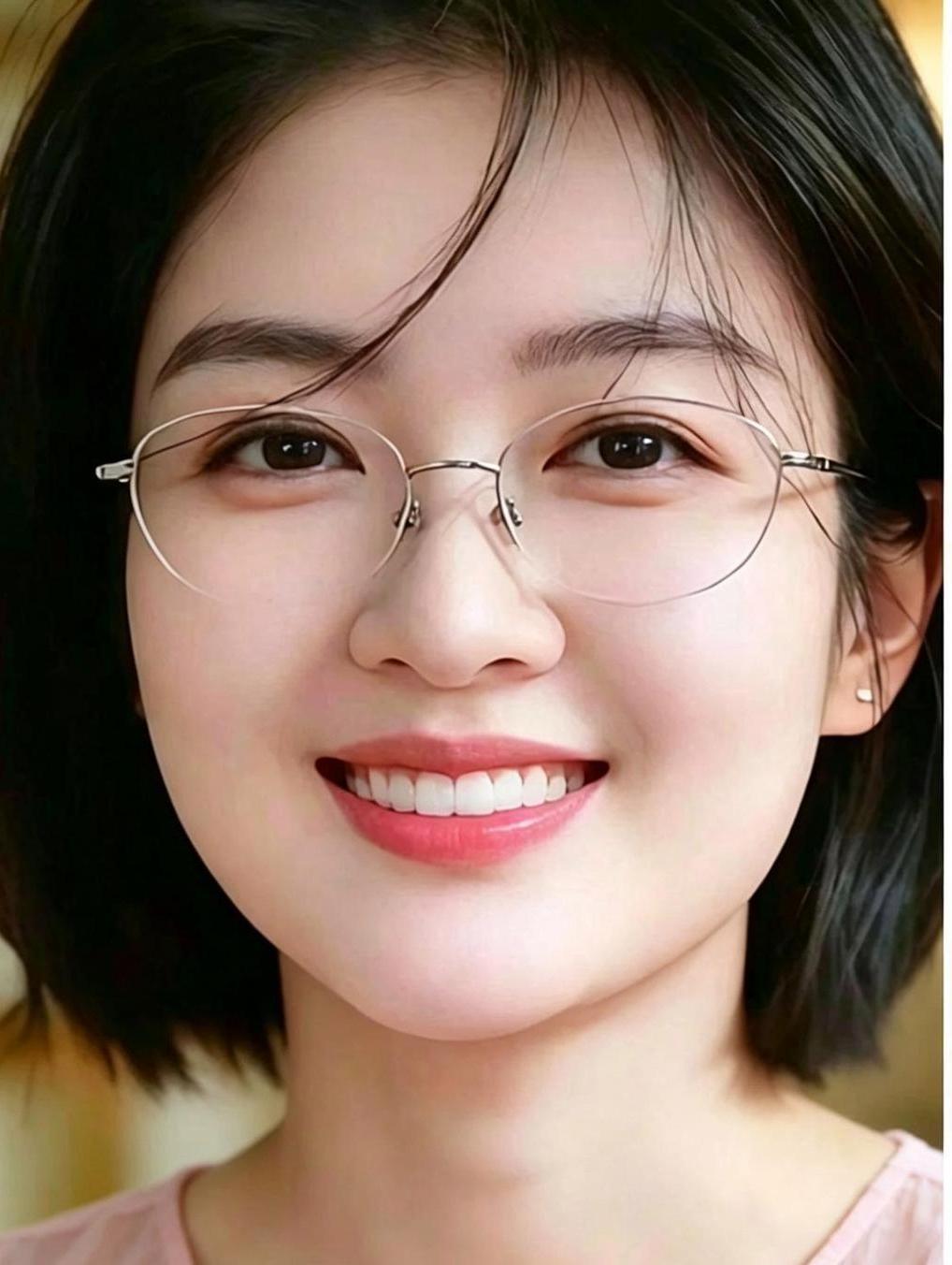 这位美女不仅长得好看，看着还让人觉得很有福气呢。
