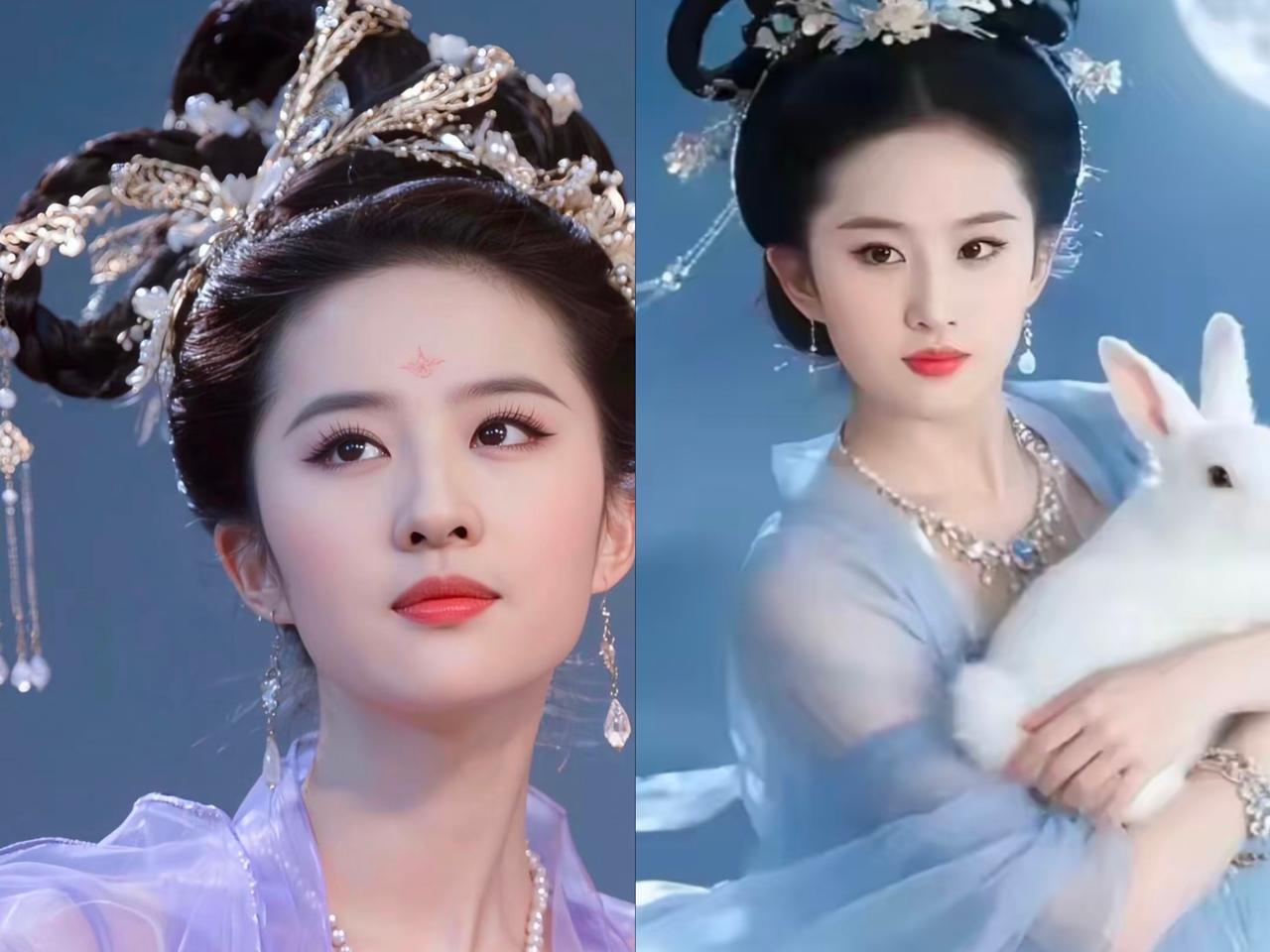 终于明白，刘亦菲为啥没有什么作品，查了一下才知道，原来她出道以来的造型真的是
