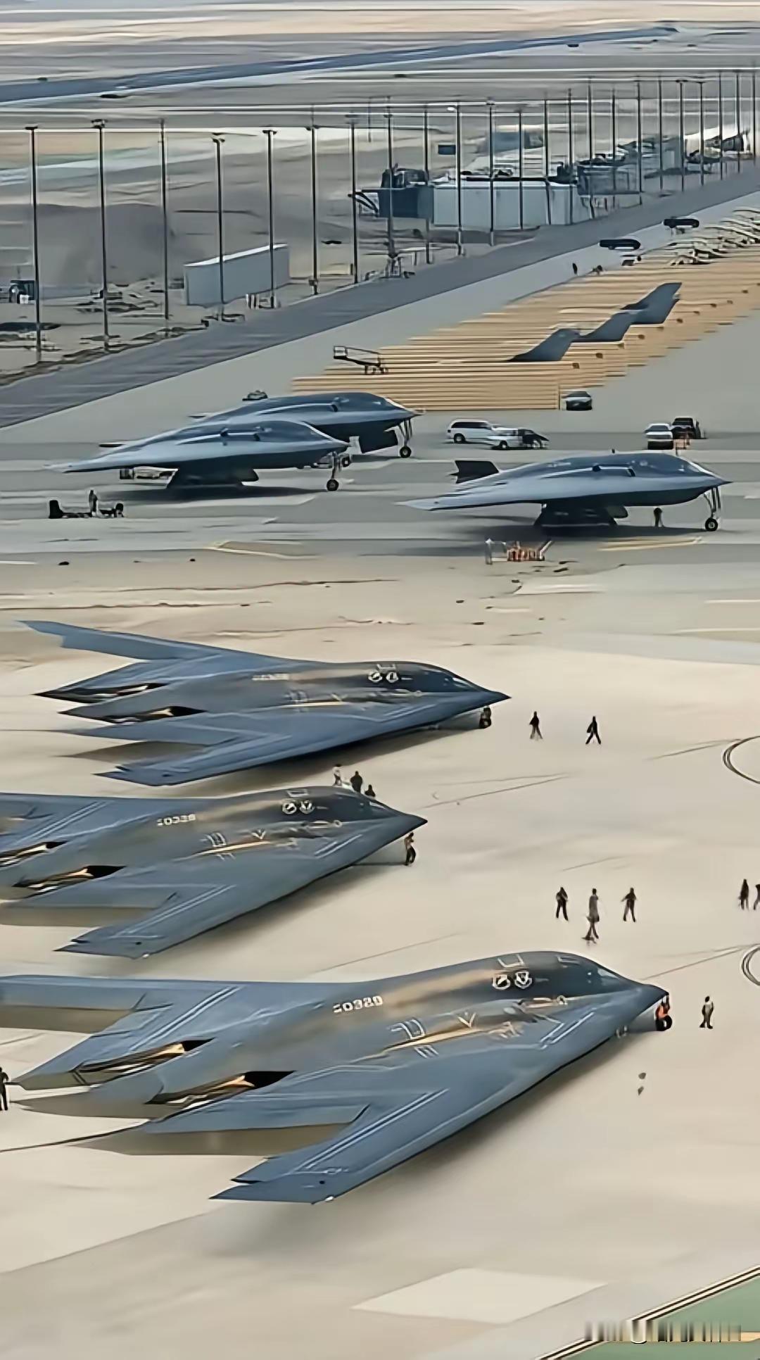 全球最先进的隐身轰炸机,那时。