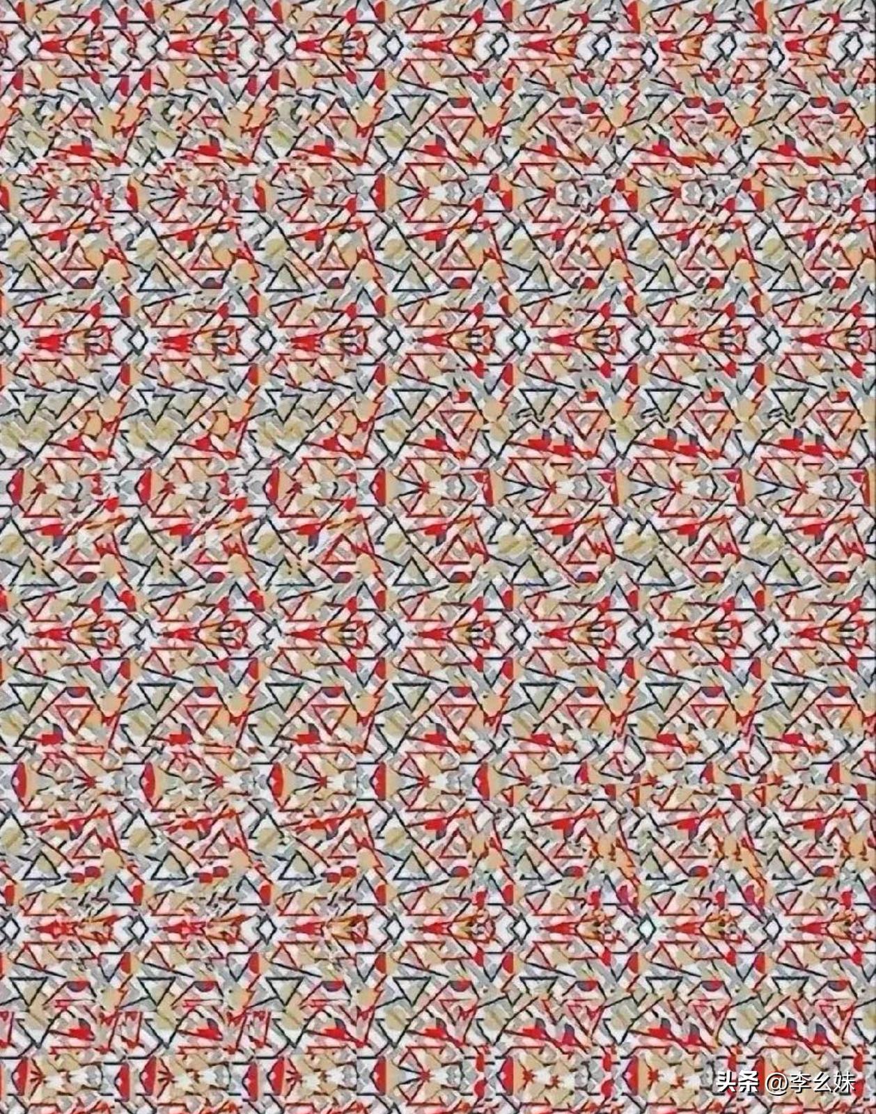 这幅图里面藏着四个字，我敢说，90%的人都看不见