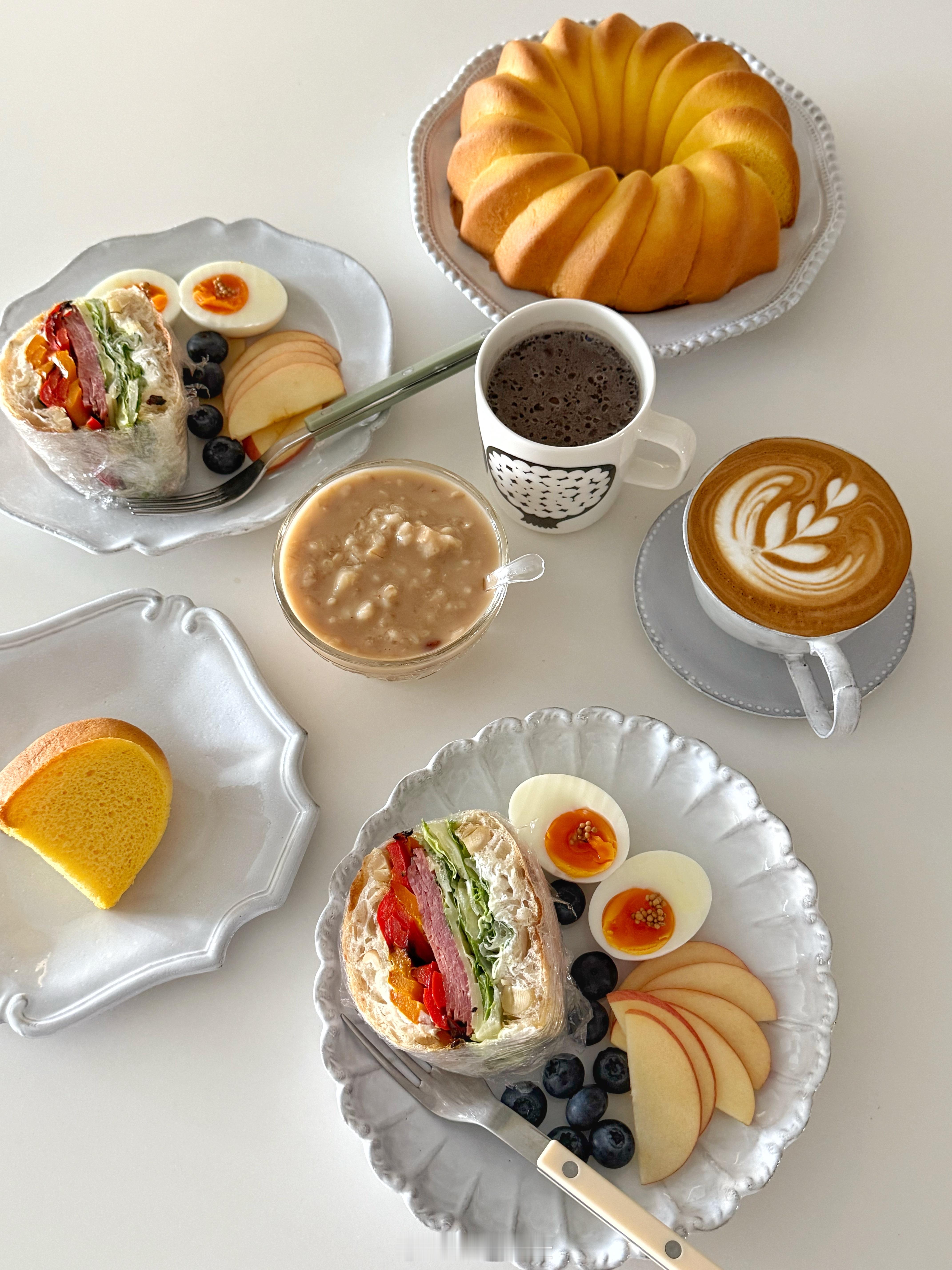 假期的早餐🍳🥣🍴​​​