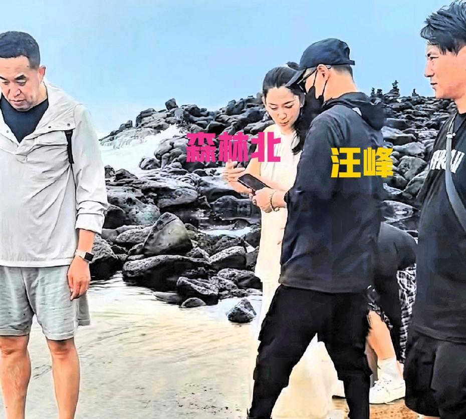 汪峰森林北现身济州岛游玩，两人甜甜蜜蜜，像年轻小情侣！之前不知道，原来两人年龄差
