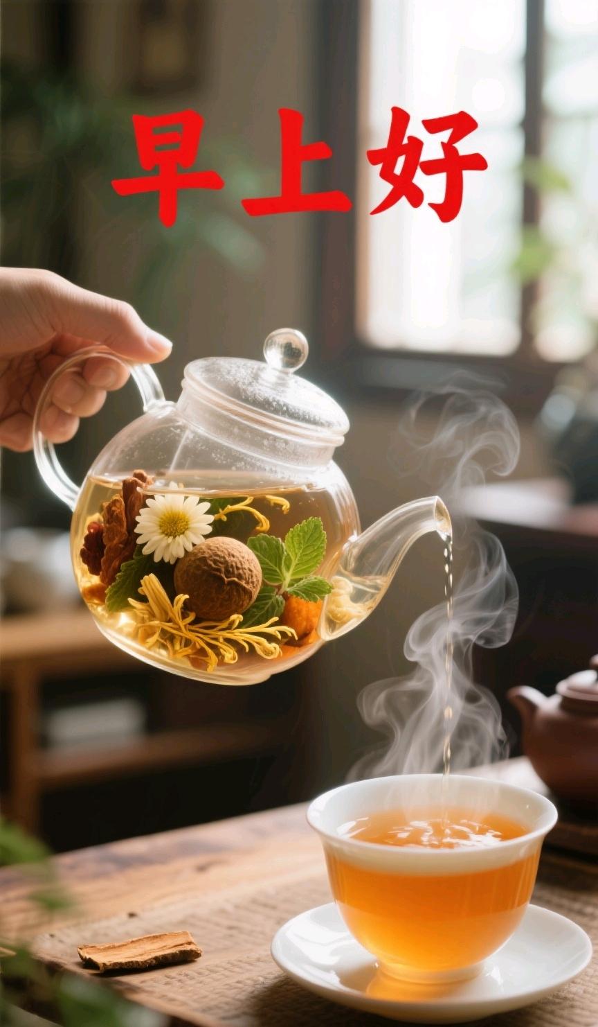 晨光漫过窗棂，把温柔揉进风里，捎来新一天的期许～愿你睁眼有笑意，抬头遇晴朗，步履