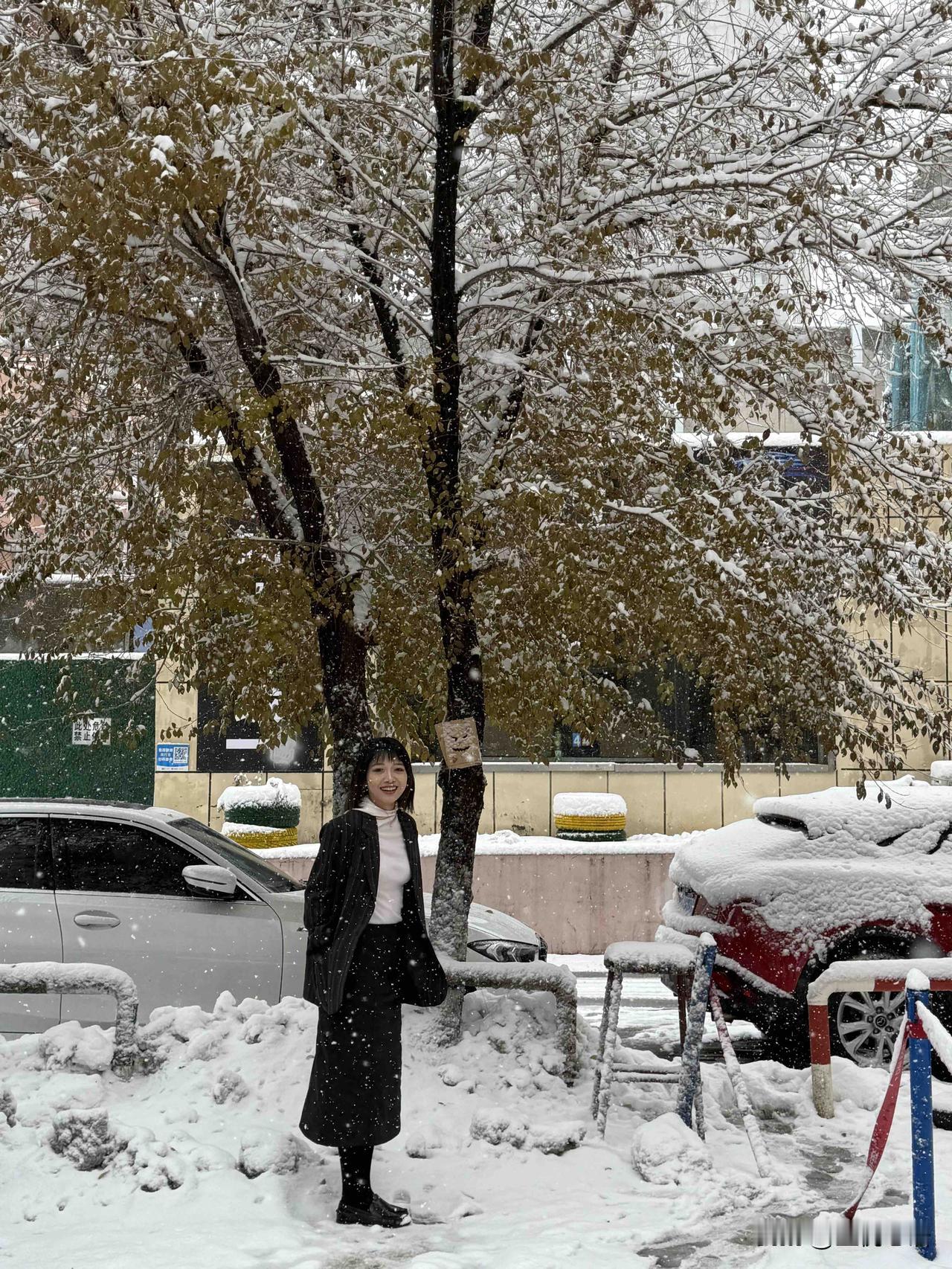 南方小土豆闯乌鲁木齐！被大雪宠的不行。出差撞上乌鲁木齐第二场雪！南方人直