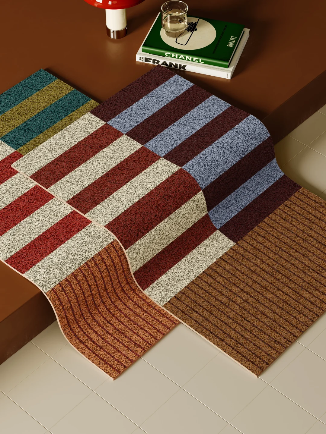 小众不撞款！拿捏包豪斯玄关的艺术感地垫！