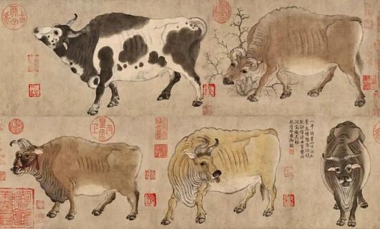 1977年，千疮百孔的国宝《五牛图》被送到故宫修复，哪知孙承枝展开画卷后，直接将