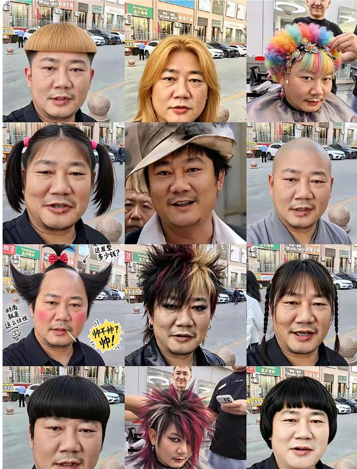 张雪发视频说，他理发花费4小时，瞬间网络炸开了锅，花了那么长时间，剪了那样的发型