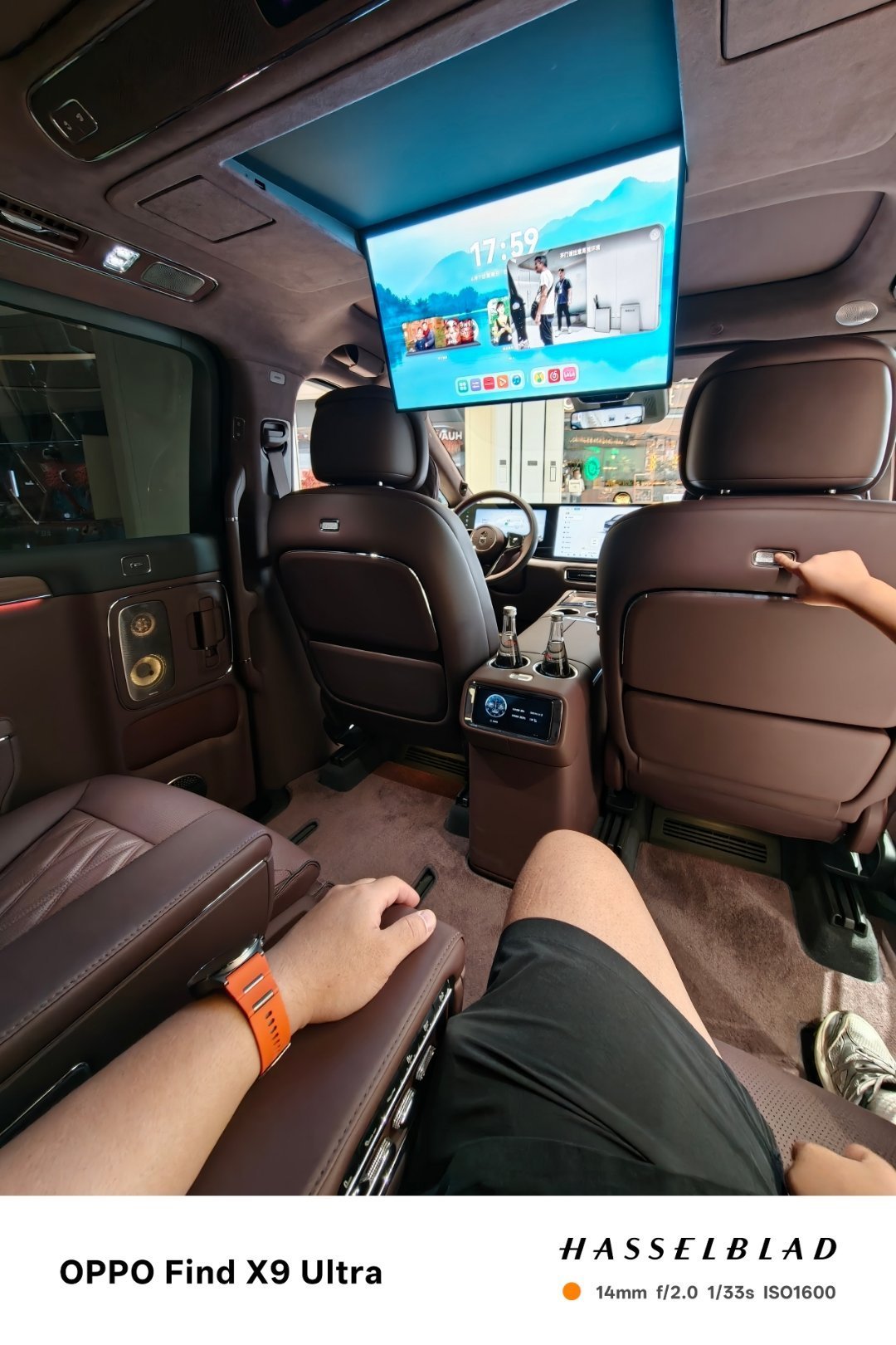 今天还看了一台智界V9MPV，我是阿尔法用户，看V9整车观感比其他新能源家的M