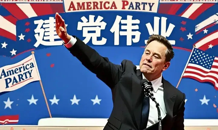 美国的“美国党”要翻天了！马斯克的脑壳就是好用！马斯克显然心里很清楚，尽管新成