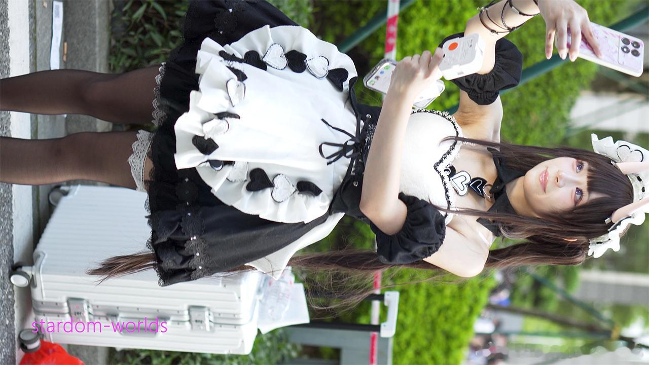 碧蓝航线能代女仆cos2025广州CICF漫展