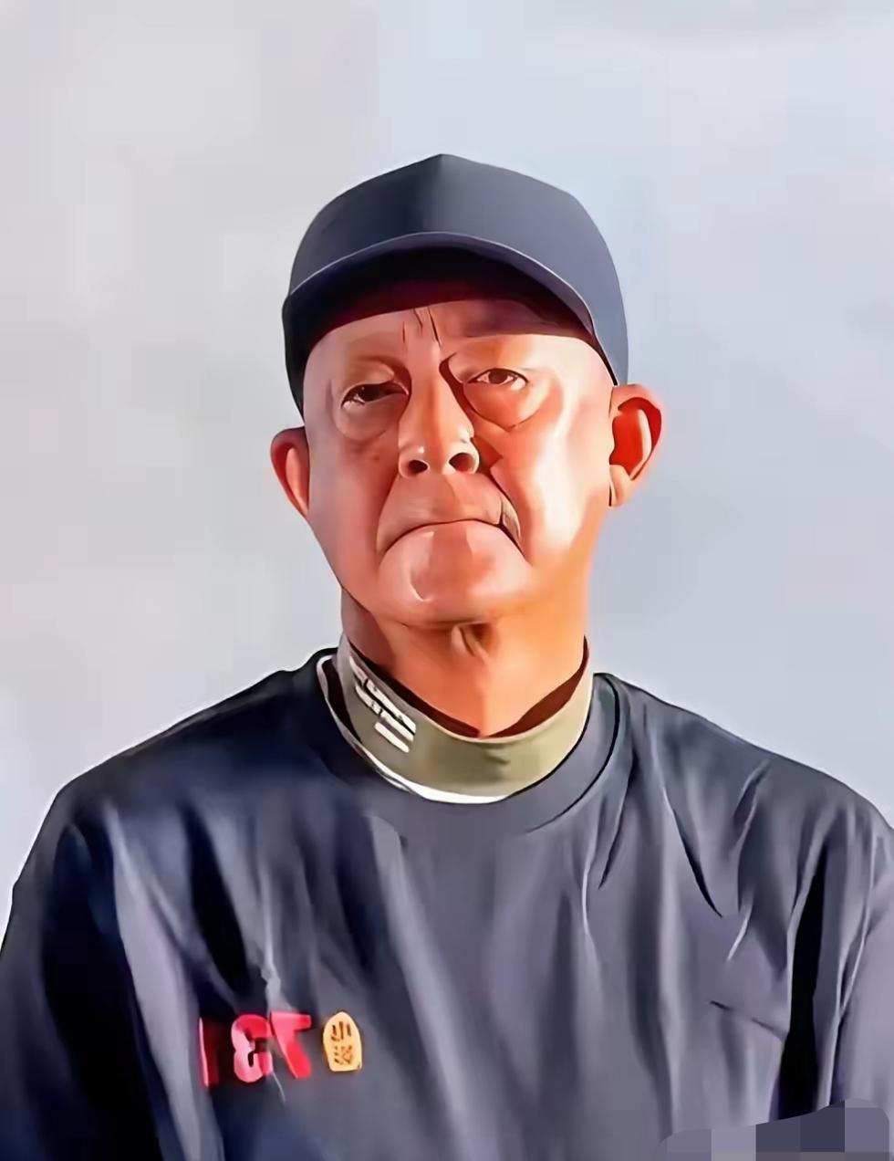 老头瘦得颧骨戳出来，耳朵听不清了，说话靠手写板。可一开机，他往那儿一站，整个片
