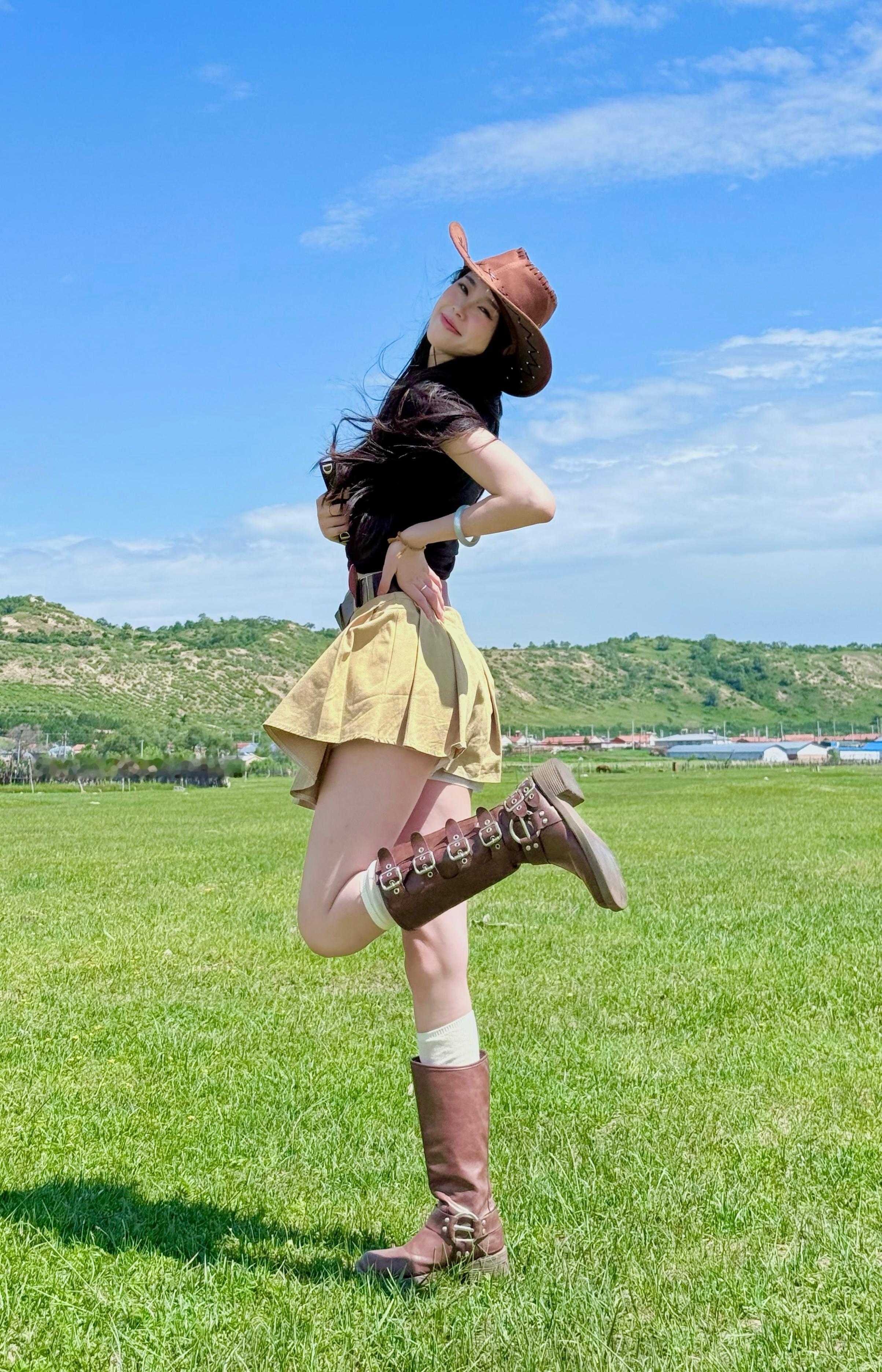 我现在在草原上信号不太好耶耶耶耶～云中草原​​​