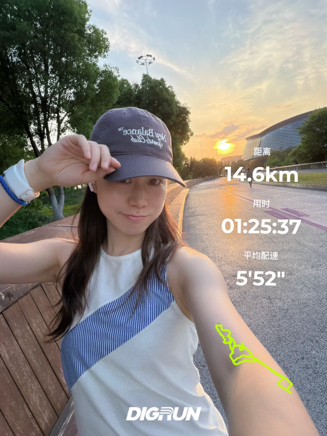 跑步14k｜慢下来之后，发现好喜欢慢下来