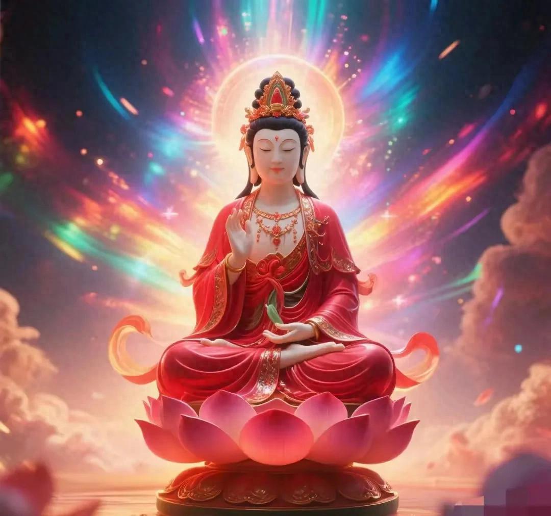 观音不渡无缘人，见此速留语。愿君吉星常照，事顺岁安！[打ca