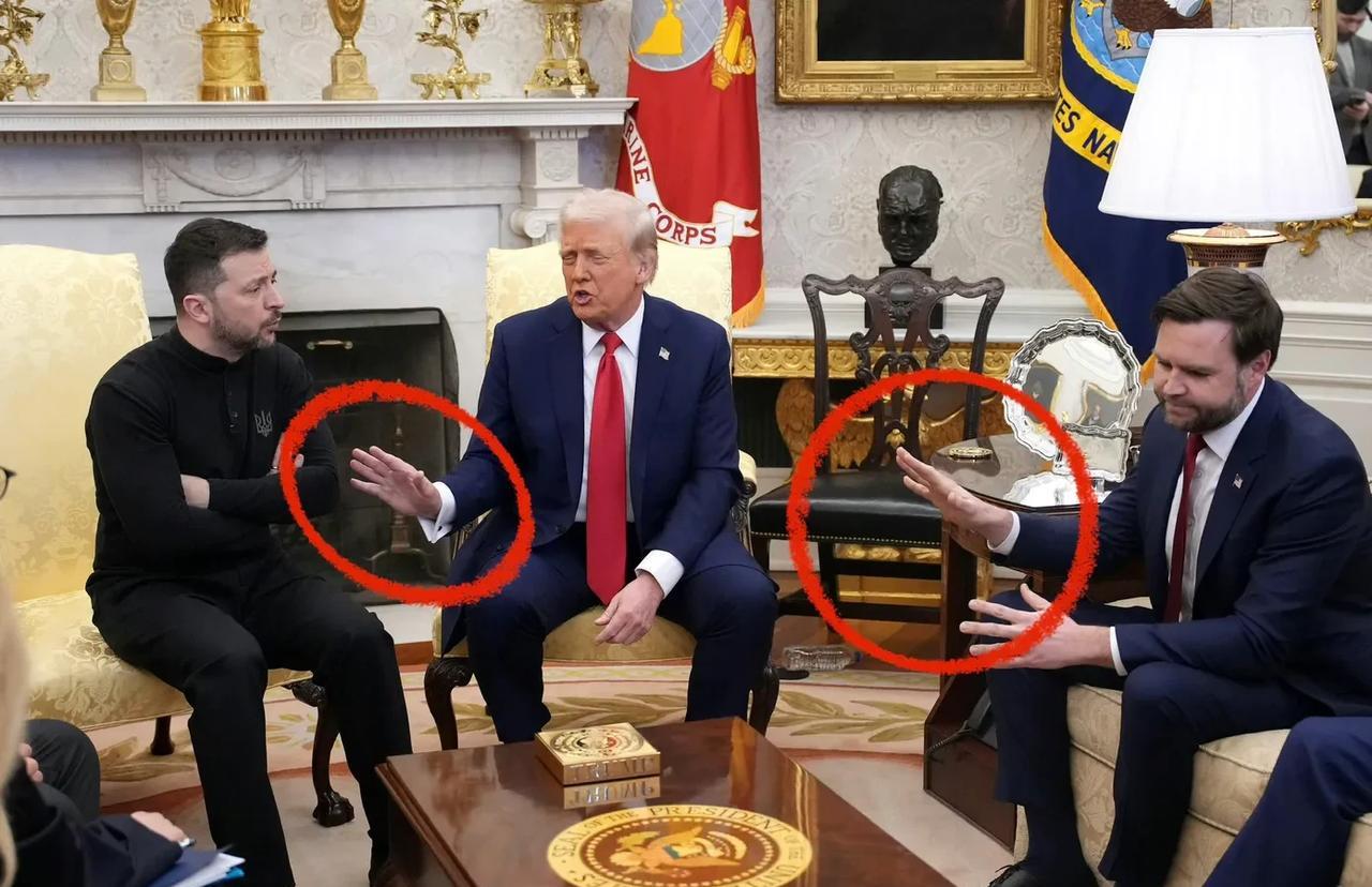 彻底撕破脸了！乌克兰总统泽连斯基到访美国在白宫与美国总统特朗普和副总统万斯互怼之