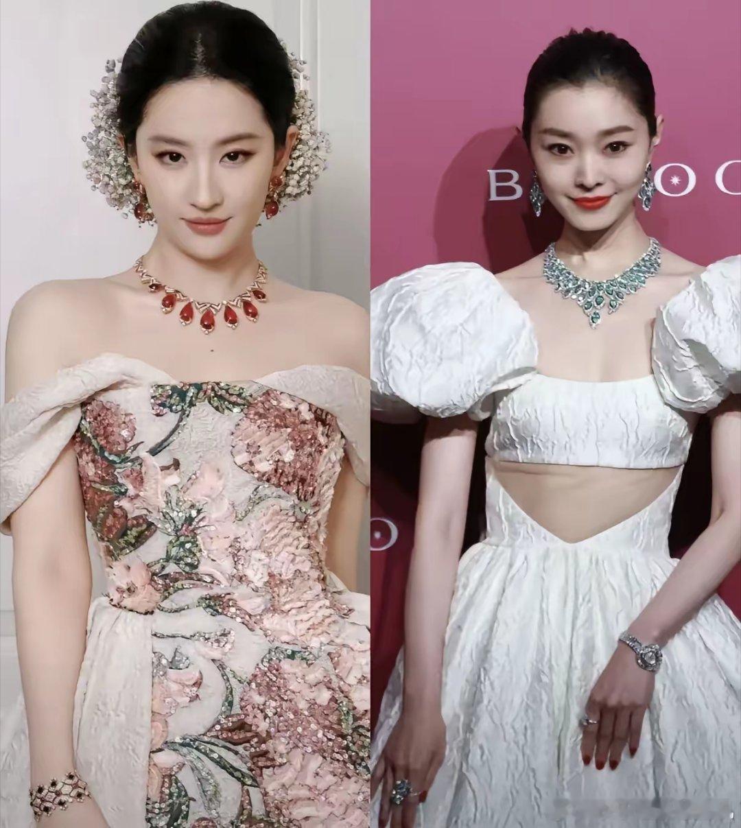 我早就说过了，宋轶跟刘亦菲没法比，看了宋轶参加宝格丽的活动，才明白网上说的，首饰