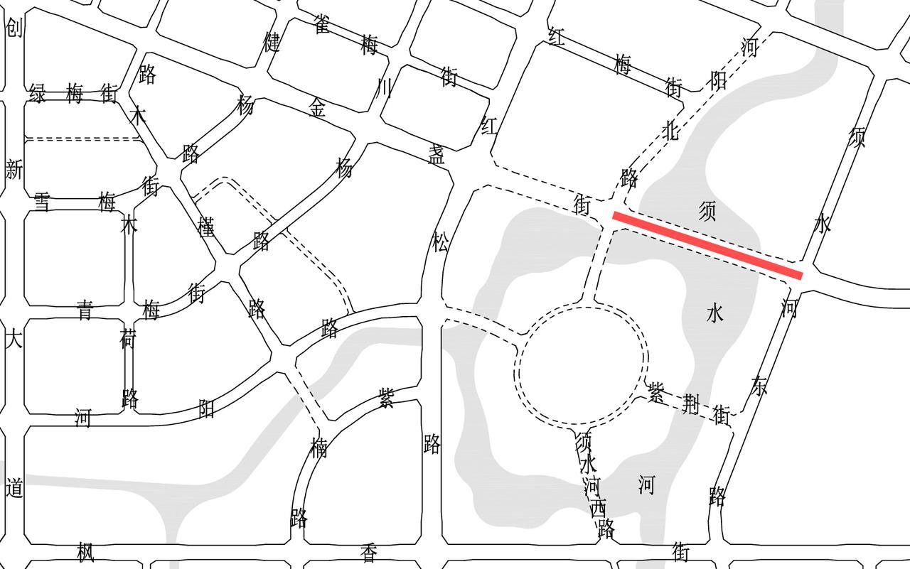 郑州高新区跨天德湖大桥设计方案公示！从官网了解到，郑州高新区金盏街跨须水河桥道