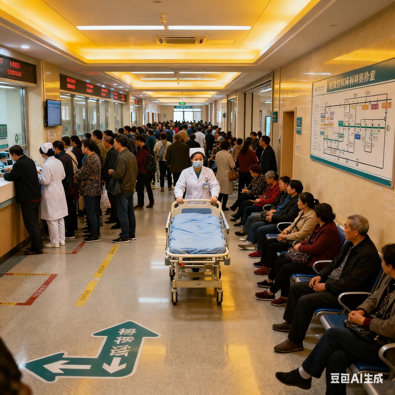 幸福就是，身体棒棒的，永远别进医院！