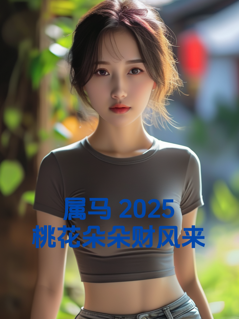 属马2025：桃花朵朵财风来