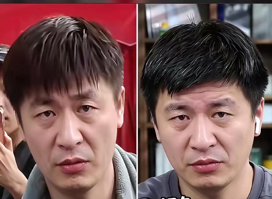 下巴，眉毛，眼袋，法令纹几乎一模一样虽然不是张老师，但是希望这位大哥抓住流量，