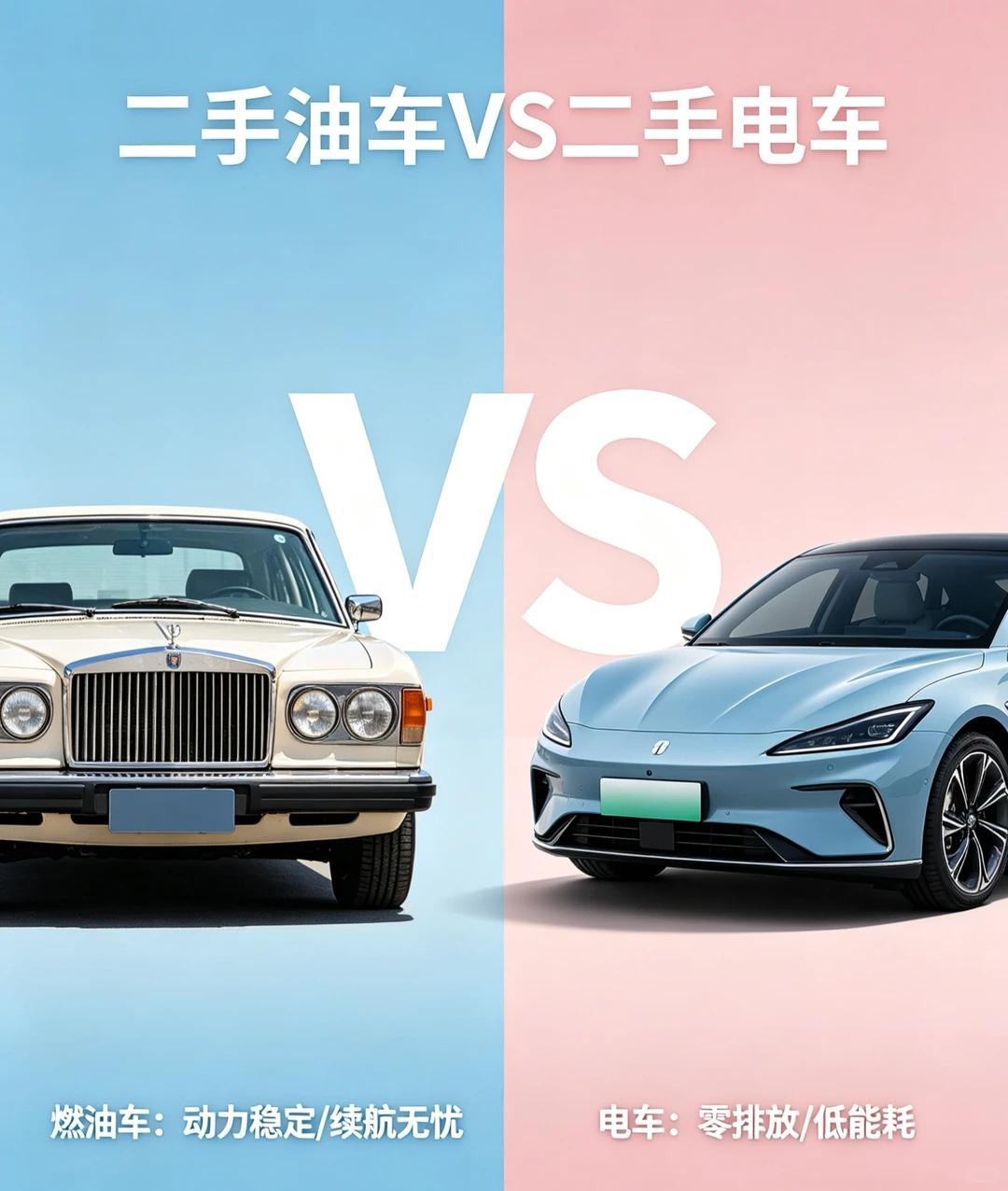 二手油车vs二手电车很多朋友在选二手车时，都会纠结油车还是电车，今天就跟大