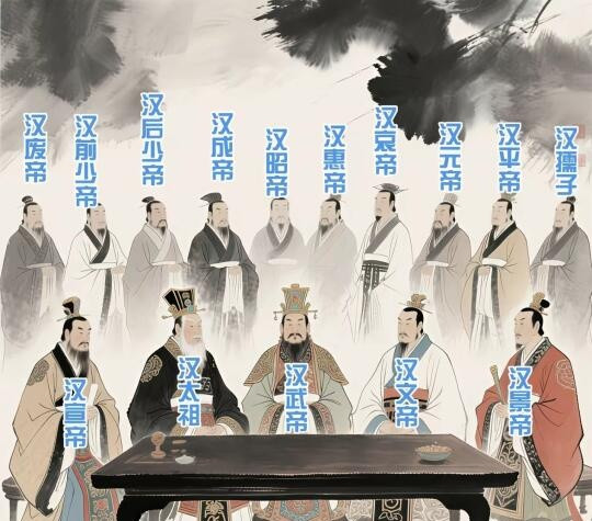 汉武帝在西汉十五帝中能坐C位吗？