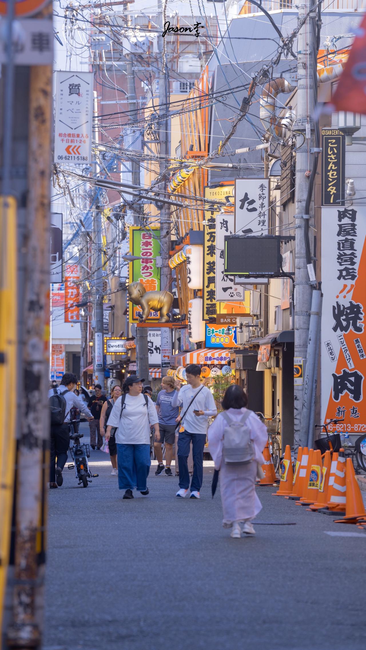 街拍随拍大阪心斋桥