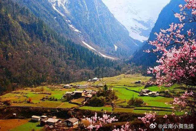 云南雨崩村有人说这里就是陶渊明笔下的“世外桃源”云南旅游攻略君via: