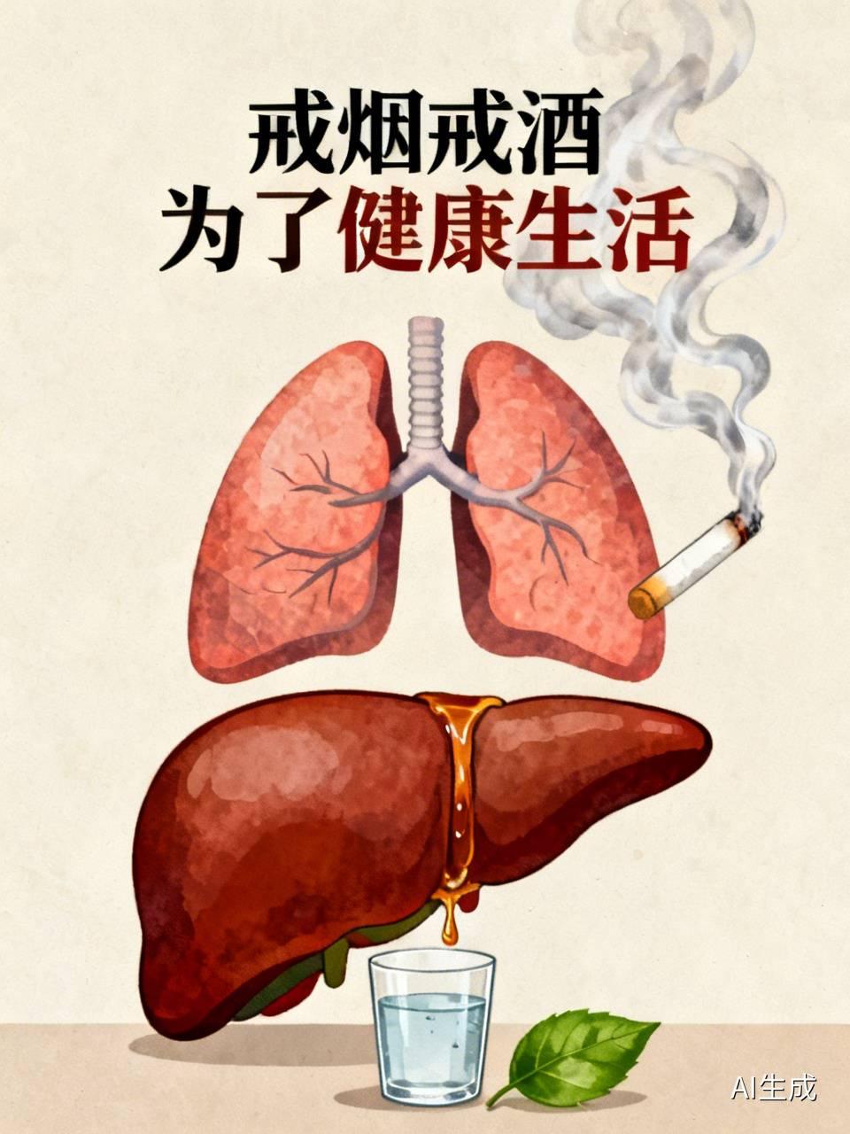 现在的人都戒烟戒酒是为了什么?如今越来越多人选择戒烟戒酒，首要原因是重视身体健康