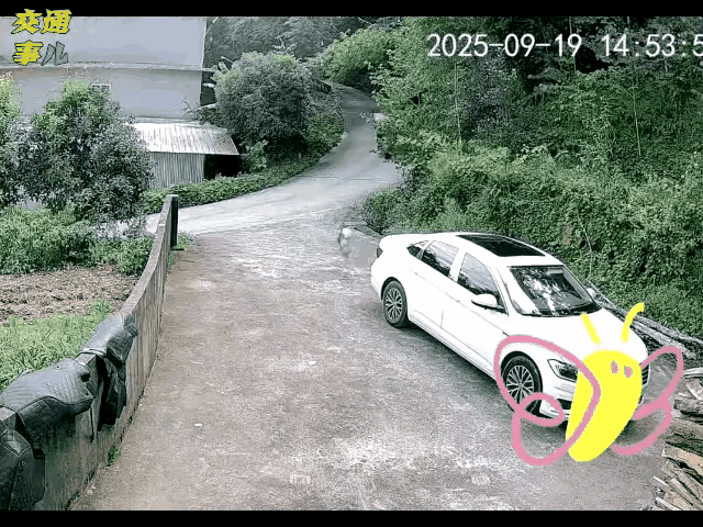 吓死人！三轮车冲坡刹不住，大哥一条腿直接“报废”家人们谁懂啊！魂都快吓飞了